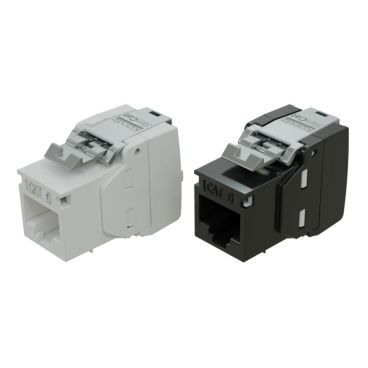 Kordz PRO SlimCat Keystone Cat 6 RJ45 socket - Box of 12