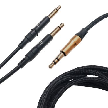 Meze Audio Dual Mono 3.5mm 99 Series Gold Standard Headphone Cable - 3m Length