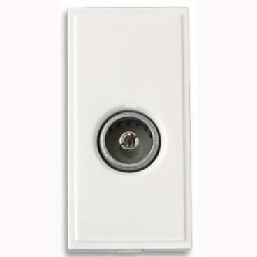 FSUK SINGLE-FEMALE-COAXIAL-SOCKET Click Media Single Female Coaxial TV Socket 