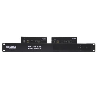 SEADA MS-HBTB66C70 6×6 18G HDBaseT Matrix Switcher KIT