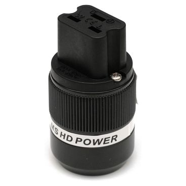 MS HD Power Audio Quality 16A IEC Plug Gold - MSC19G