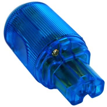 MS HD Power 'The Blue' 10A IEC Plug Gold - MS9315GK