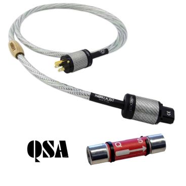 Nordost Valhalla 2 Reference UK Power Cord with QSA Red-Black