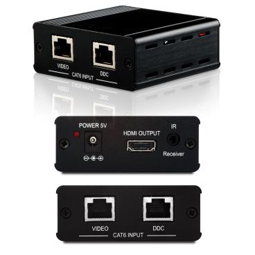 CYP PU-1106RX CAT6 to HDMI Receiver with IR Pass-through