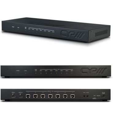 CYP PU-1H7HBTPL 1x7 HDBaseT LITE Splitter (60m) including HDMI output bypass (with PoC) (HD Distribution)