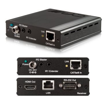 CYP HDMI over Single CAT HDBaseT (up to 100m) Receiver with Bi-directional PoE & Single LAN