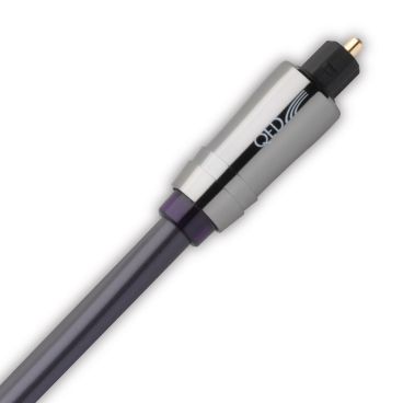 QED Performance Toslink Digital Optical Audio Cable Graphite