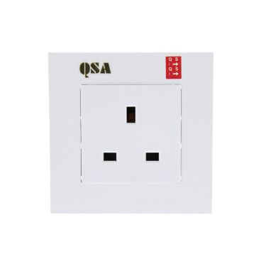 Quantum Science Audio (QSA) Red High-End Single-Socket Wall Plate