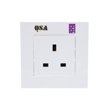 Quantum Science Audio (QSA) Violet Entry-Level Single-Socket Wall Plate