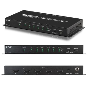 CYP QU-4-8K23 – 1 to 4 8K HDMI Distribution Amplifier HDMI 2.1
