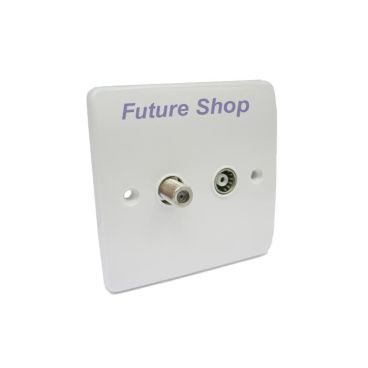 FSUK MEDIA-ISOLATED-SATELLITE-PLATE Click Media Isolated Satellite & Coaxial Plate