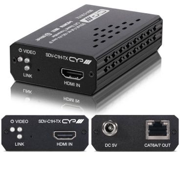 CYP SDV-C1H-TX – SDVoE Full 4K 10G AV over IP CAT-Based Small Form Factor Receiver