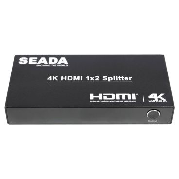 SEADA SP-H12C 1x2 4K HDMI Splitter with EDID Management & Downscaling