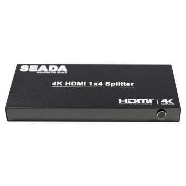 SEADA SP-H14C 1x4 4K HDMI Splitter with EDID Management & Downscaling
