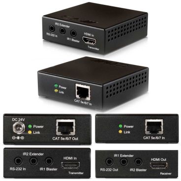 CYP PU-515PL-KIT HDBase LITE Extender Kit with PoE & 2-way IR (up to 60m) Kit