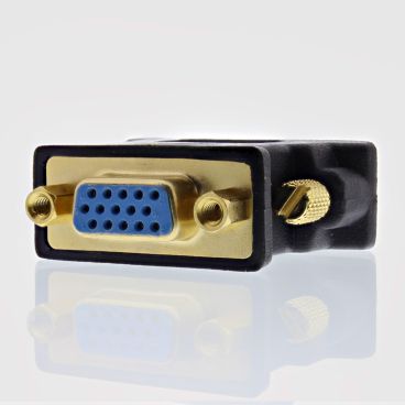FSUK DVI-SVG-FEMALE DVI Male to SVGA Female Adapter