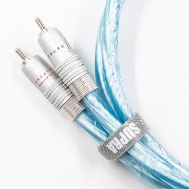 Supra Sword Excalibur ISL 2 RCA to 2 RCA Audio Cable Pair 