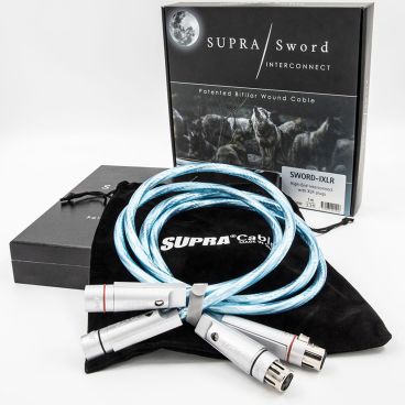 Supra Sword-IXLR Excalibur 2 XLR to 2 XLR Audio Cable Pair 