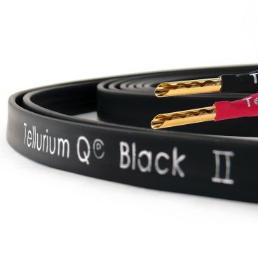Tellurium Q Black II Speaker Cable - Factory Terminated