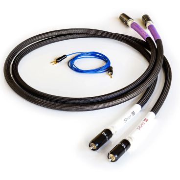 Tellurium Q Silver III RCA Phono Turntable Interconnect Pair