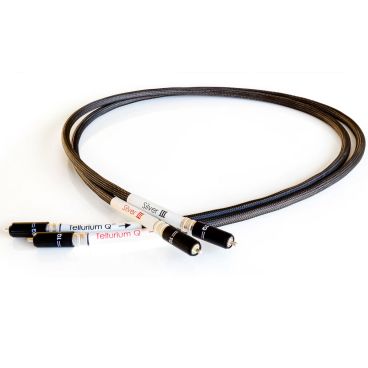 Tellurium Q Silver III RCA Interconnect Pair