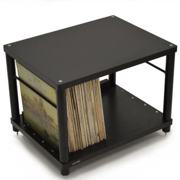 Atacama Apollo Storm 6 Two Shelf Vinyl Storage Rack - Premium Black Edition