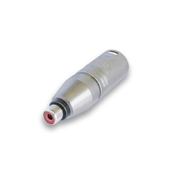 FSUK High Quality XLR-RCA-(M-F)-APT-HQ XLR (Male) to RCA (Female) Socket Adaptor