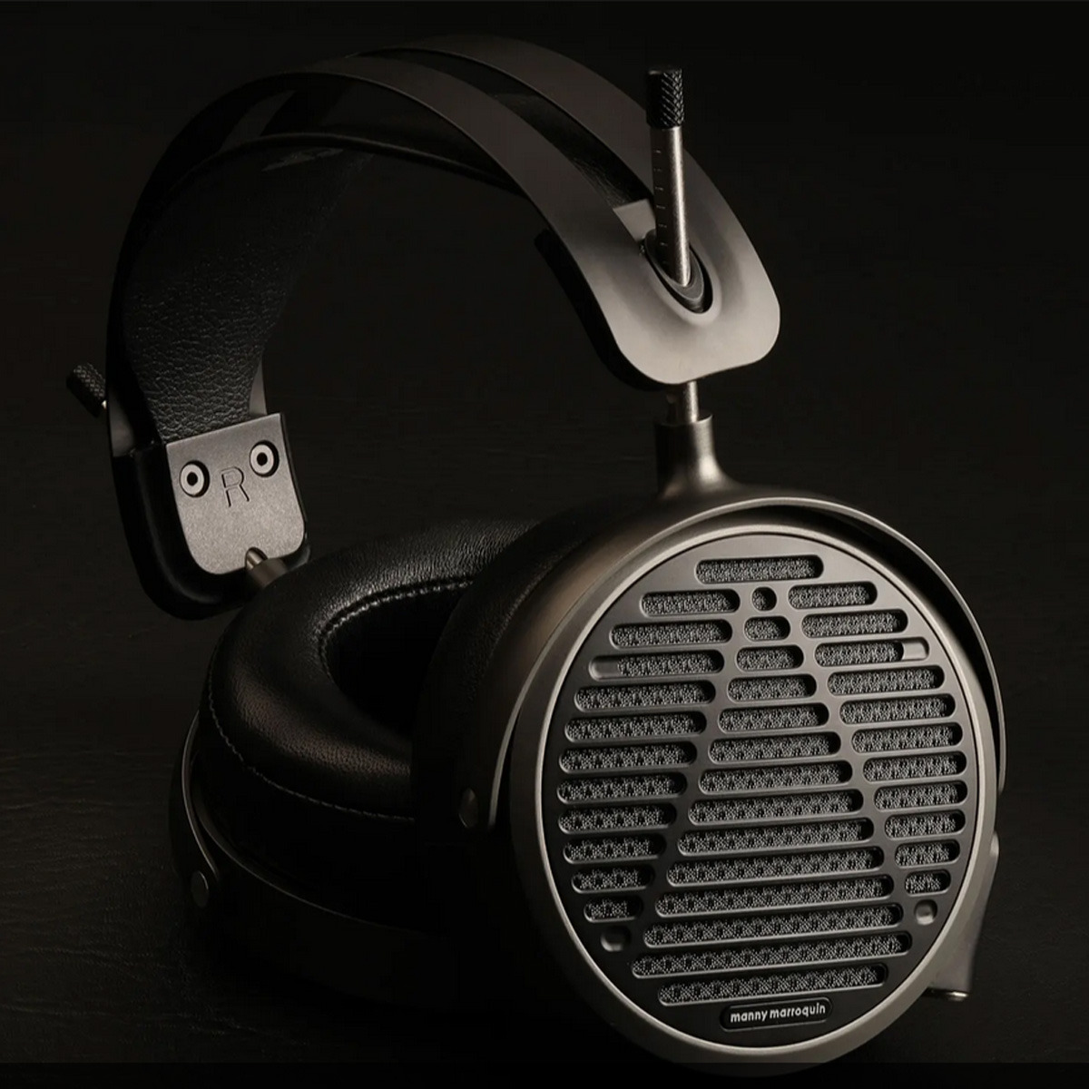 Audeze MM-500 open-back professional headphones with aluminium chassis