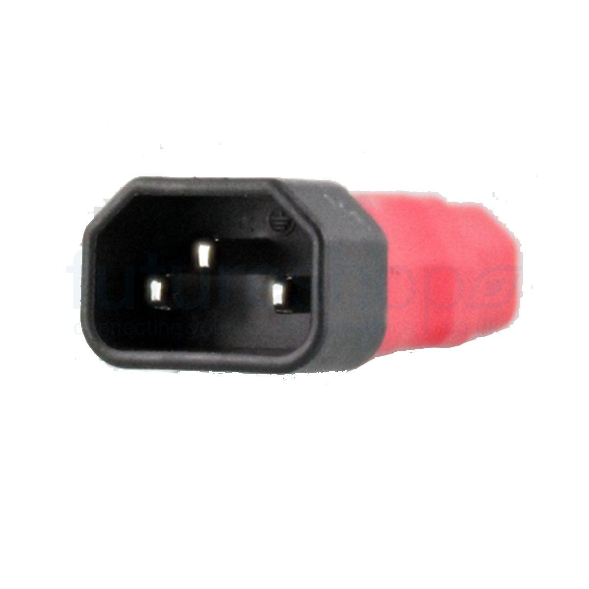 QSA IEC Jitter Yellow for the IEC end of mains power cables