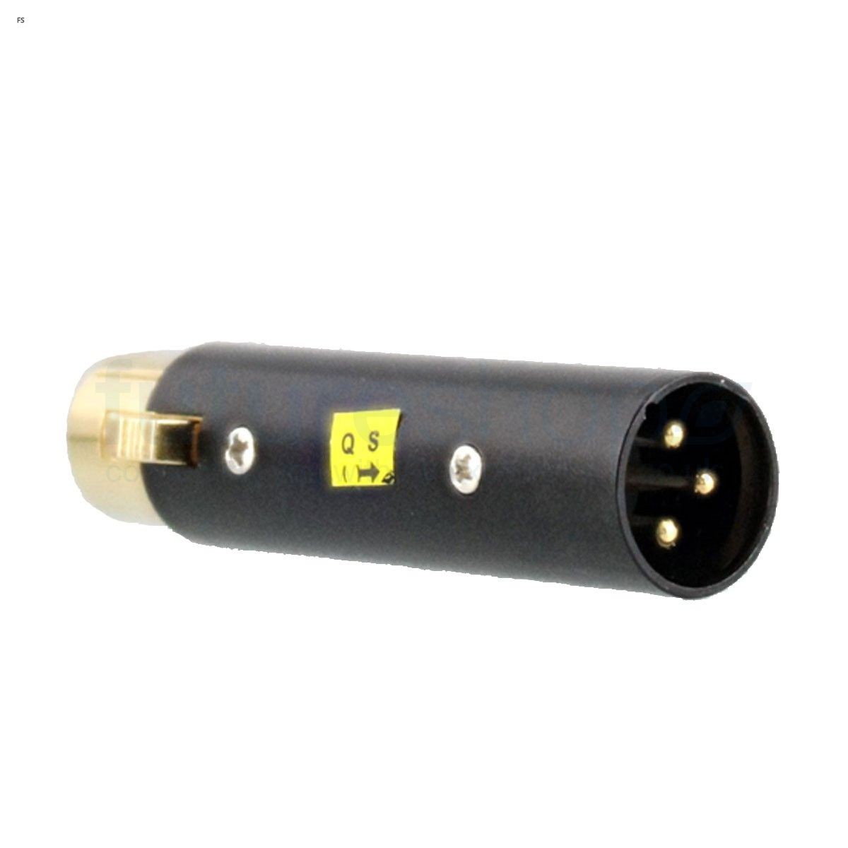 QSA XLR Jitter Yellow for balanced XLR interconnects