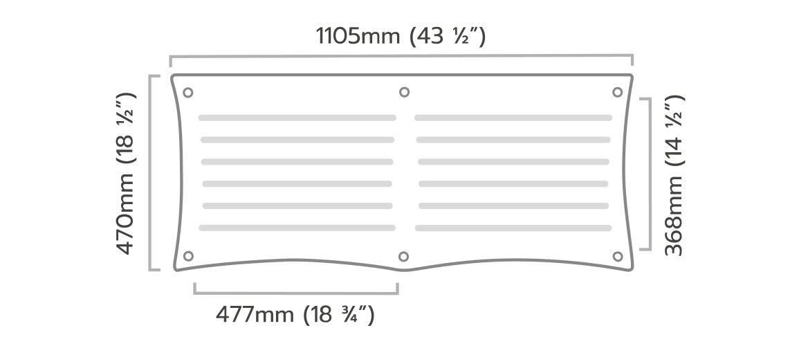 SV2T Rack Dimensions