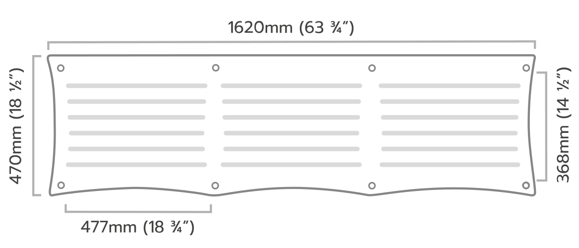 SV3T Rack Dimensions