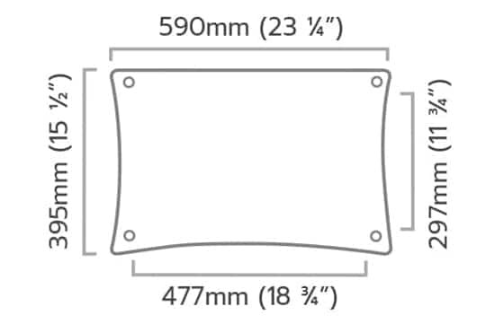 Q4 EVO dimensions