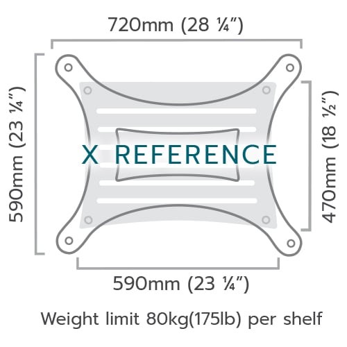 X-Reference Dimensions