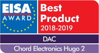Chord Electronics EISA DAC 2018-19 Chord Electronics Hugo 2 Chord Electronics EISA DAC 2018-19 Chord Electronics Hugo 2
