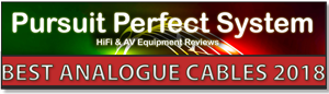 Tellurium Q Black II Pursuit of Perfect Systems Best Analogue Cable 2018 Award Tellurium Q Black II Pursuit of Perfect Systems Best Analogue Cable 2018 Award