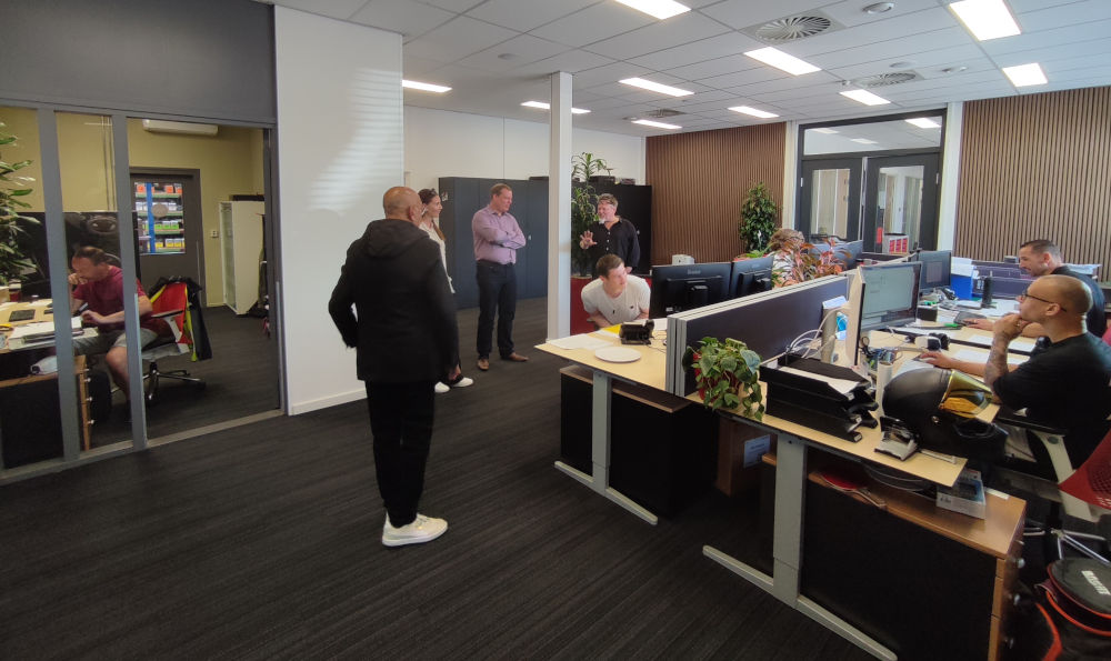 AudioQuest sales office at the Roosendaal facility